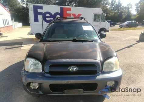 2005 Hyundai Santa Fe Gls из США, поврежденный, VIN KM8SC13D45U919600